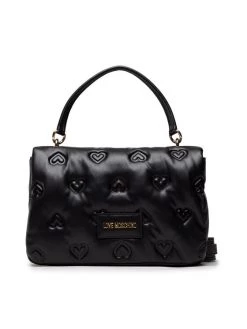 LOVE MOSCHINO Γυναίκες Τσάντες με Χερούλι Τσάντα JC4035PP1FLD0000 Μαύρο Μαύρο