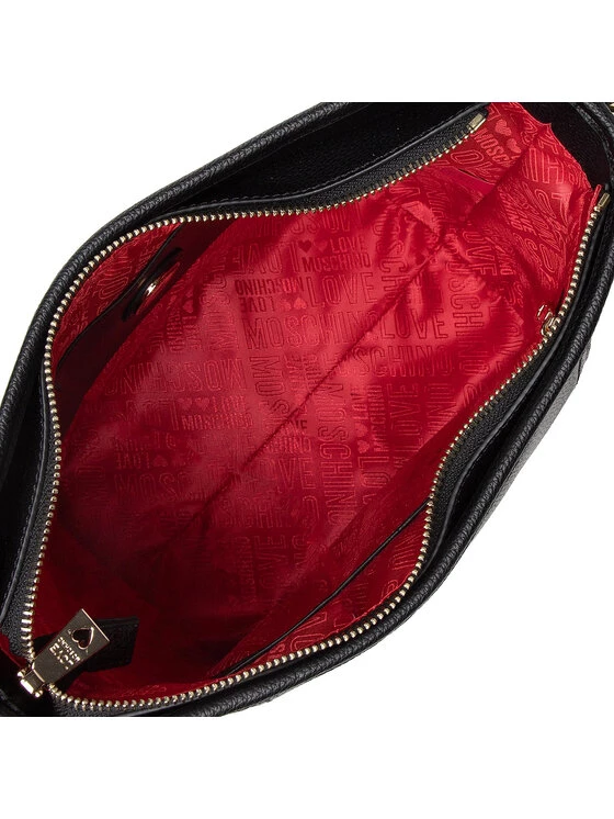 LOVE MOSCHINO Γυναίκες Τσάντες Χιαστί Τσάντα JC4031PP1FLB0000 Μαύρο Μαύρο 5 LOVE MOSCHINO Γυναίκες Τσάντες Χιαστί Τσάντα JC4031PP1FLB0000 Μαύρο Μαύρο - Image 5