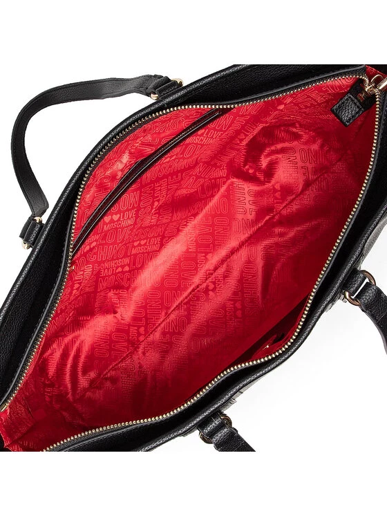 LOVE MOSCHINO Γυναίκες Τσάντες με Χερούλι Τσάντα JC4029PP1FLB0000 Μαύρο Μαύρο 5 LOVE MOSCHINO Γυναίκες Τσάντες με Χερούλι Τσάντα JC4029PP1FLB0000 Μαύρο Μαύρο - Image 5