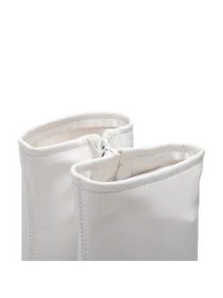 LOVE MOSCHINO Γυναίκες Biker Μποτάκια Μποτάκια JA24354G1FIEZ100 Λευκό Λευκό -LOVE MOSCHINO Κατάστημα unnamed file 2098