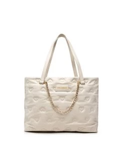 LOVE MOSCHINO Γυναίκες Τσάντες Shoppers Τσάντα JC4036PP1FLD0110 Μπεζ Μπεζ