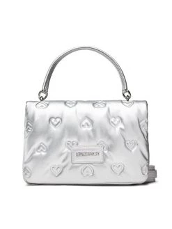 LOVE MOSCHINO Γυναίκες Τσάντες με Χερούλι Τσάντα JC4035PP1FLD0902 Ασημί Ασημί