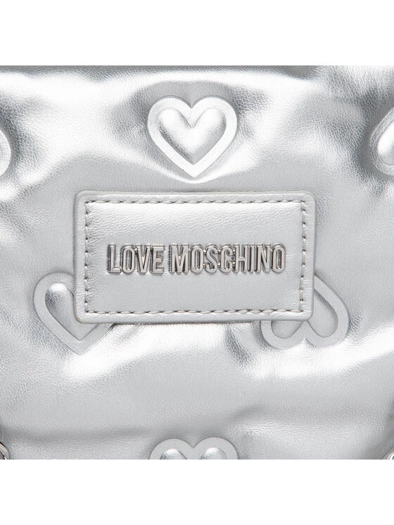 LOVE MOSCHINO Γυναίκες Τσάντες Shoppers Τσάντα JC4036PP1FLD0902 Ασημί Ασημί 2 LOVE MOSCHINO Γυναίκες Τσάντες Shoppers Τσάντα JC4036PP1FLD0902 Ασημί Ασημί - Image 2