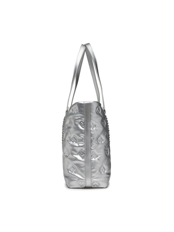 LOVE MOSCHINO Γυναίκες Τσάντες Shoppers Τσάντα JC4036PP1FLD0902 Ασημί Ασημί 3 LOVE MOSCHINO Γυναίκες Τσάντες Shoppers Τσάντα JC4036PP1FLD0902 Ασημί Ασημί - Image 3