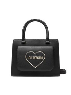 LOVE MOSCHINO Γυναίκες Τσάντες με Χερούλι Τσάντα JC4142PP1FLR0000 Μαύρο Μαύρο