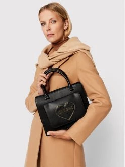 LOVE MOSCHINO Γυναίκες Τσάντες με Χερούλι Τσάντα JC4142PP1FLR0000 Μαύρο Μαύρο -LOVE MOSCHINO Κατάστημα unnamed file 2257