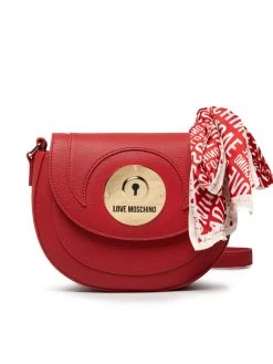 LOVE MOSCHINO Γυναίκες Τσάντες Χιαστί Τσάντα JC4136PP1FLP0500 Κόκκινο Κόκκινο