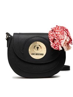 LOVE MOSCHINO Γυναίκες Τσάντες Χιαστί Τσάντα JC4136PP1FLP0000 Μαύρο Μαύρο