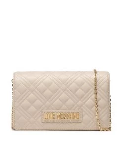 LOVE MOSCHINO Γυναίκες Τσάντες Βραδινές Τσάντα JC4079PP1FLA0110 Μπεζ Μπεζ