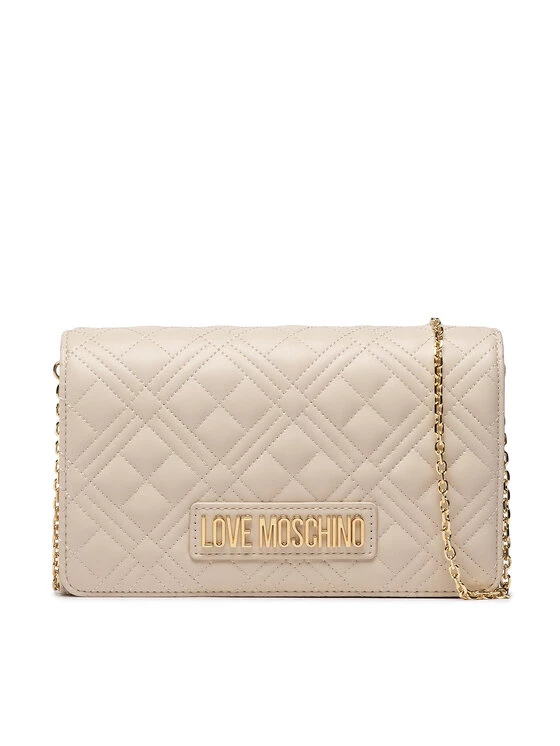 LOVE MOSCHINO Γυναίκες Τσάντες Βραδινές Τσάντα JC4079PP1FLA0110 Μπεζ Μπεζ 1 LOVE MOSCHINO Γυναίκες Τσάντες Βραδινές Τσάντα JC4079PP1FLA0110 Μπεζ Μπεζ