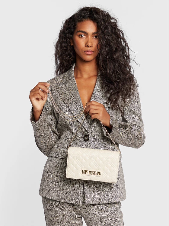 LOVE MOSCHINO Γυναίκες Τσάντες Βραδινές Τσάντα JC4079PP1FLA0110 Μπεζ Μπεζ 6 LOVE MOSCHINO Γυναίκες Τσάντες Βραδινές Τσάντα JC4079PP1FLA0110 Μπεζ Μπεζ - Image 6