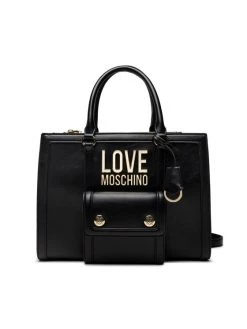 LOVE MOSCHINO Γυναίκες Τσάντες με Χερούλι Τσάντα JC4065PP1FLN100A Μαύρο Μαύρο