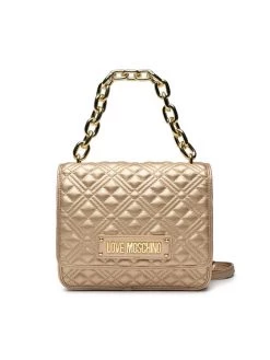 LOVE MOSCHINO Γυναίκες Τσάντες Βραδινές Τσάντα JC4024PP1FLA0901 Χρυσό Χρυσό