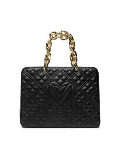 LOVE MOSCHINO Γυναίκες Τσάντες με Χερούλι Τσάντα JC4025PP1FLA0000 Μαύρο Μαύρο -LOVE MOSCHINO Κατάστημα unnamed file 2374