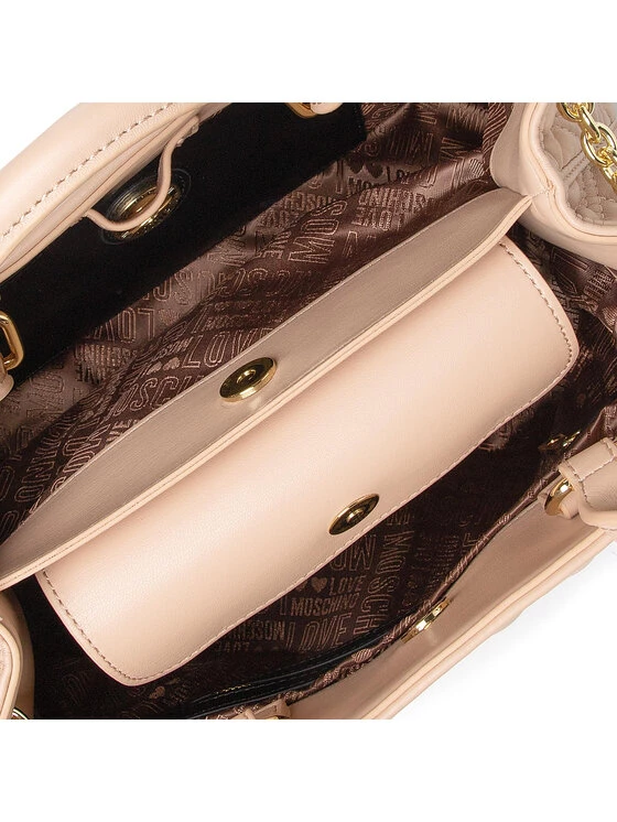 LOVE MOSCHINO Γυναίκες Τσάντες με Χερούλι Τσάντα JC4018PP1FLA0107 Μπεζ Μπεζ 5 LOVE MOSCHINO Γυναίκες Τσάντες με Χερούλι Τσάντα JC4018PP1FLA0107 Μπεζ Μπεζ - Image 5