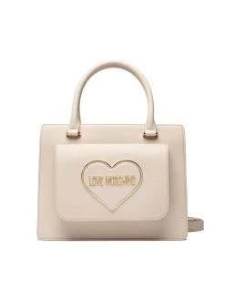 LOVE MOSCHINO Γυναίκες Τσάντες με Χερούλι Τσάντα JC4142PP1FLR0110 Μπεζ Μπεζ
