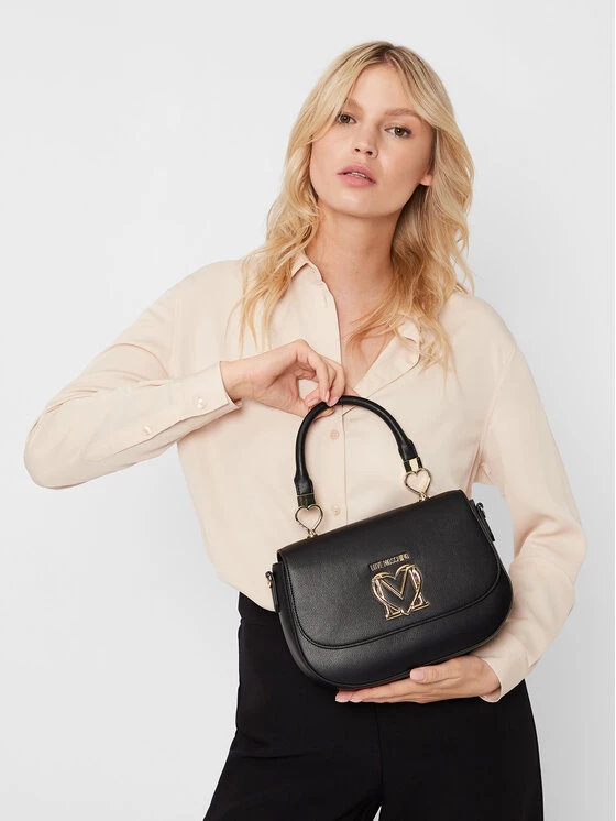 LOVE MOSCHINO Γυναίκες Τσάντες με Χερούλι Τσάντα JC4084PP1FLZ0000 Μαύρο Μαύρο 6 LOVE MOSCHINO Γυναίκες Τσάντες με Χερούλι Τσάντα JC4084PP1FLZ0000 Μαύρο Μαύρο - Image 6