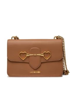 LOVE MOSCHINO Γυναίκες Τσάντες Βραδινές Τσάντα JC4075PP1FLC0201 Καφέ Καφέ