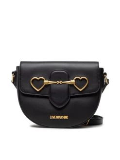 LOVE MOSCHINO Γυναίκες Τσάντες Χιαστί Τσάντα JC4077PP1FLC0000 Μαύρο Μαύρο