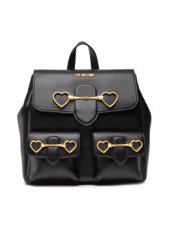 LOVE MOSCHINO Γυναίκες Σακίδια Πλάτης Σακίδιο JC4083PP1FLC0000 Μαύρο Μαύρο