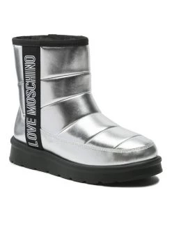 LOVE MOSCHINO Γυναίκες Μπότες Χιονιού JA24103H1FJZG902 Ασημί Ασημί