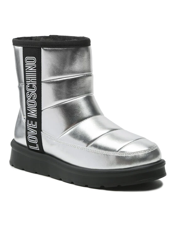 LOVE MOSCHINO Γυναίκες Μπότες Χιονιού JA24103H1FJZG902 Ασημί Ασημί 1 LOVE MOSCHINO Γυναίκες Μπότες Χιονιού JA24103H1FJZG902 Ασημί Ασημί