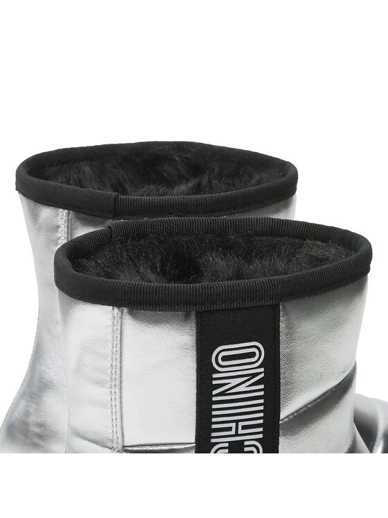 LOVE MOSCHINO Γυναίκες Μπότες Χιονιού JA24103H1FJZG902 Ασημί Ασημί 5 LOVE MOSCHINO Γυναίκες Μπότες Χιονιού JA24103H1FJZG902 Ασημί Ασημί - Image 5