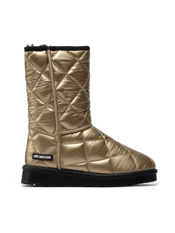 LOVE MOSCHINO Γυναίκες Μπότες Χιονιού JA24083H1FJZH Χρυσό Χρυσό 2 LOVE MOSCHINO Γυναίκες Μπότες Χιονιού JA24083H1FJZH Χρυσό Χρυσό - Image 2