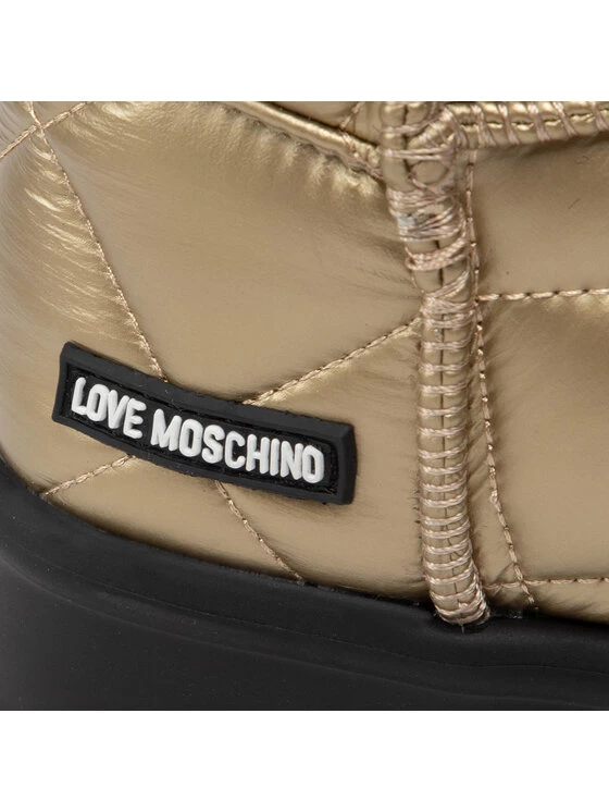 LOVE MOSCHINO Γυναίκες Μπότες Χιονιού JA24083H1FJZH Χρυσό Χρυσό 6 LOVE MOSCHINO Γυναίκες Μπότες Χιονιού JA24083H1FJZH Χρυσό Χρυσό - Image 6