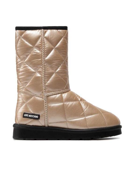 LOVE MOSCHINO Γυναίκες Μπότες Χιονιού JA24083H1FJZH Χρυσό Χρυσό 2 LOVE MOSCHINO Γυναίκες Μπότες Χιονιού JA24083H1FJZH Χρυσό Χρυσό - Image 2