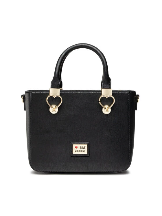 LOVE MOSCHINO Γυναίκες Τσάντες με Χερούλι Τσάντα JC4082PP1FLZ0000 Μαύρο Μαύρο 4 LOVE MOSCHINO Γυναίκες Τσάντες με Χερούλι Τσάντα JC4082PP1FLZ0000 Μαύρο Μαύρο - Image 4