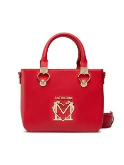 LOVE MOSCHINO Γυναίκες Τσάντες με Χερούλι Τσάντα JC4082PP1FLZ0500 Κόκκινο Κόκκινο
