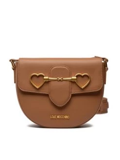 LOVE MOSCHINO Γυναίκες Τσάντες Χιαστί Τσάντα JC4077PP1FLC0201 Καφέ Καφέ
