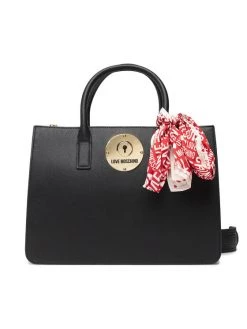 LOVE MOSCHINO Γυναίκες Τσάντες με Χερούλι Τσάντα JC4201PP1FLP0000 Μαύρο Μαύρο