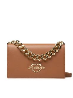 LOVE MOSCHINO Γυναίκες Τσάντες Βραδινές Τσάντα JC4202PP1FLK0201 Καφέ Καφέ