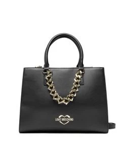 LOVE MOSCHINO Γυναίκες Τσάντες με Χερούλι Τσάντα JC4197PP1FLK0000 Μαύρο Μαύρο