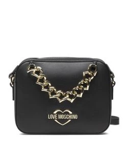 LOVE MOSCHINO Γυναίκες Τσάντες Χιαστί Τσάντα JC4195PP1FLK0000 Μαύρο Μαύρο