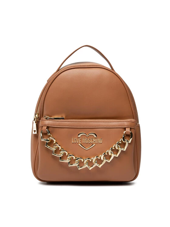 LOVE MOSCHINO Γυναίκες Σακίδια Πλάτης Σακίδιο JC4194PP1FLK0201 Καφέ Καφέ 1 LOVE MOSCHINO Γυναίκες Σακίδια Πλάτης Σακίδιο JC4194PP1FLK0201 Καφέ Καφέ