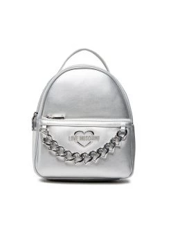 LOVE MOSCHINO Γυναίκες Σακίδια Πλάτης Σακίδιο JC4194PP1FLK0902 Ασημί Ασημί