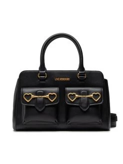 LOVE MOSCHINO Γυναίκες Τσάντες με Χερούλι Τσάντα JC4073PP1FLC0000 Μαύρο Μαύρο