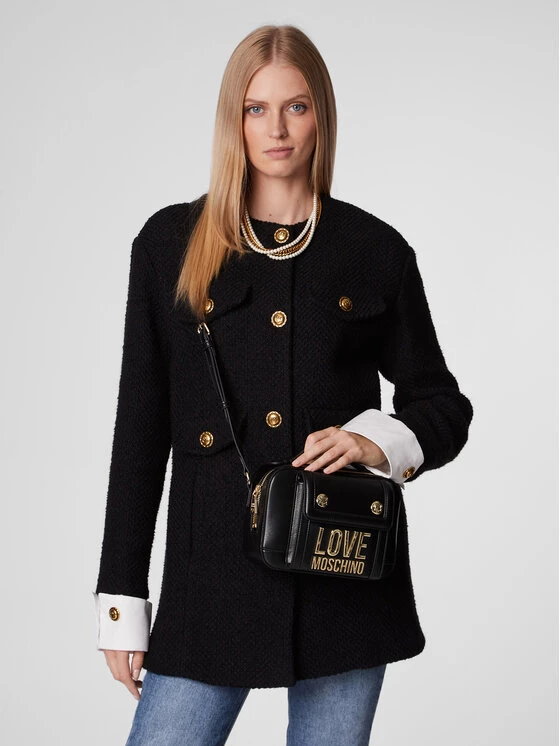 LOVE MOSCHINO Γυναίκες Τσάντες με Χερούλι Τσάντα JC4067PP1FLN100A Μαύρο Μαύρο 6 LOVE MOSCHINO Γυναίκες Τσάντες με Χερούλι Τσάντα JC4067PP1FLN100A Μαύρο Μαύρο - Image 6