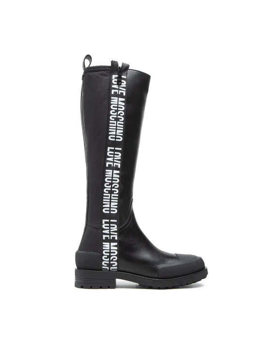 LOVE MOSCHINO Γυναίκες Μπότες JA26064G1FIA900A Μαύρο Μαύρο 2 LOVE MOSCHINO Γυναίκες Μπότες JA26064G1FIA900A Μαύρο Μαύρο - Image 2
