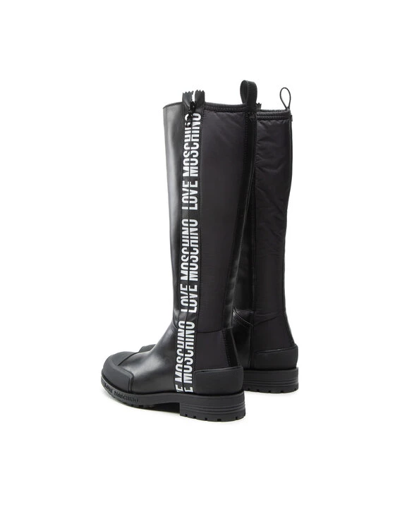 LOVE MOSCHINO Γυναίκες Μπότες JA26064G1FIA900A Μαύρο Μαύρο 3 LOVE MOSCHINO Γυναίκες Μπότες JA26064G1FIA900A Μαύρο Μαύρο - Image 3