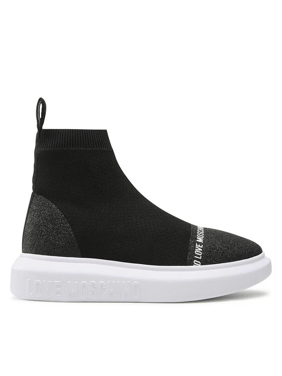 LOVE MOSCHINO Γυναίκες Αθλητικά JA15074G1FIZD00A Μαύρο Μαύρο 2 LOVE MOSCHINO Γυναίκες Αθλητικά JA15074G1FIZD00A Μαύρο Μαύρο - Image 2