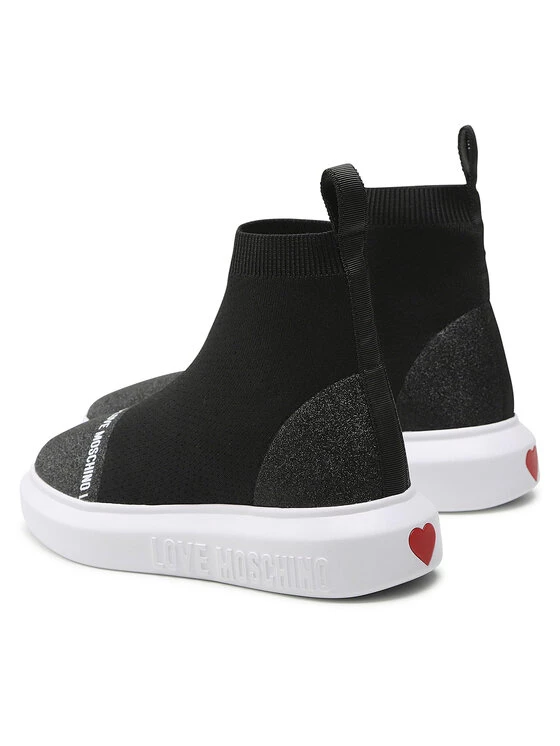 LOVE MOSCHINO Γυναίκες Αθλητικά JA15074G1FIZD00A Μαύρο Μαύρο 3 LOVE MOSCHINO Γυναίκες Αθλητικά JA15074G1FIZD00A Μαύρο Μαύρο - Image 3