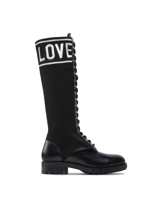LOVE MOSCHINO Γυναίκες Μπότες JA26034G1FIZE00C Μαύρο Μαύρο 2 LOVE MOSCHINO Γυναίκες Μπότες JA26034G1FIZE00C Μαύρο Μαύρο - Image 2