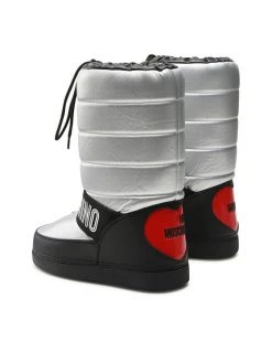 LOVE MOSCHINO Γυναίκες Μπότες Χιονιού JA24382G1FISV902 Ασημί Ασημί -LOVE MOSCHINO Κατάστημα unnamed file 2914