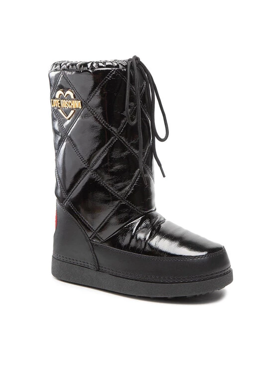 LOVE MOSCHINO Γυναίκες Μπότες Χιονιού JA24392G1FISW000 Μαύρο Μαύρο 1 LOVE MOSCHINO Γυναίκες Μπότες Χιονιού JA24392G1FISW000 Μαύρο Μαύρο