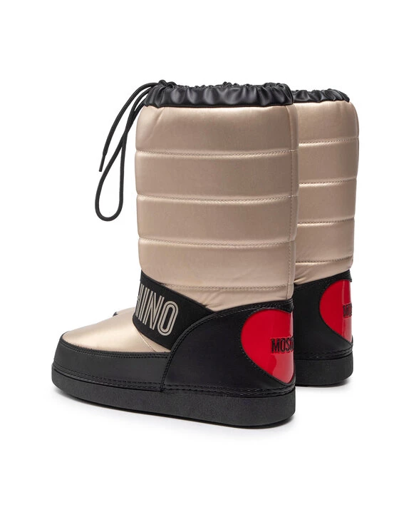 LOVE MOSCHINO Γυναίκες Μπότες Χιονιού JA24382G1FISV900 Χρυσό Χρυσό 3 LOVE MOSCHINO Γυναίκες Μπότες Χιονιού JA24382G1FISV900 Χρυσό Χρυσό - Image 3