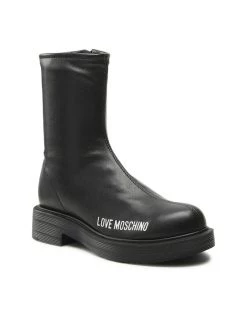 LOVE MOSCHINO Γυναίκες Biker Μποτάκια Μποτάκια JA24354G1FIEZ000 Μαύρο Μαύρο